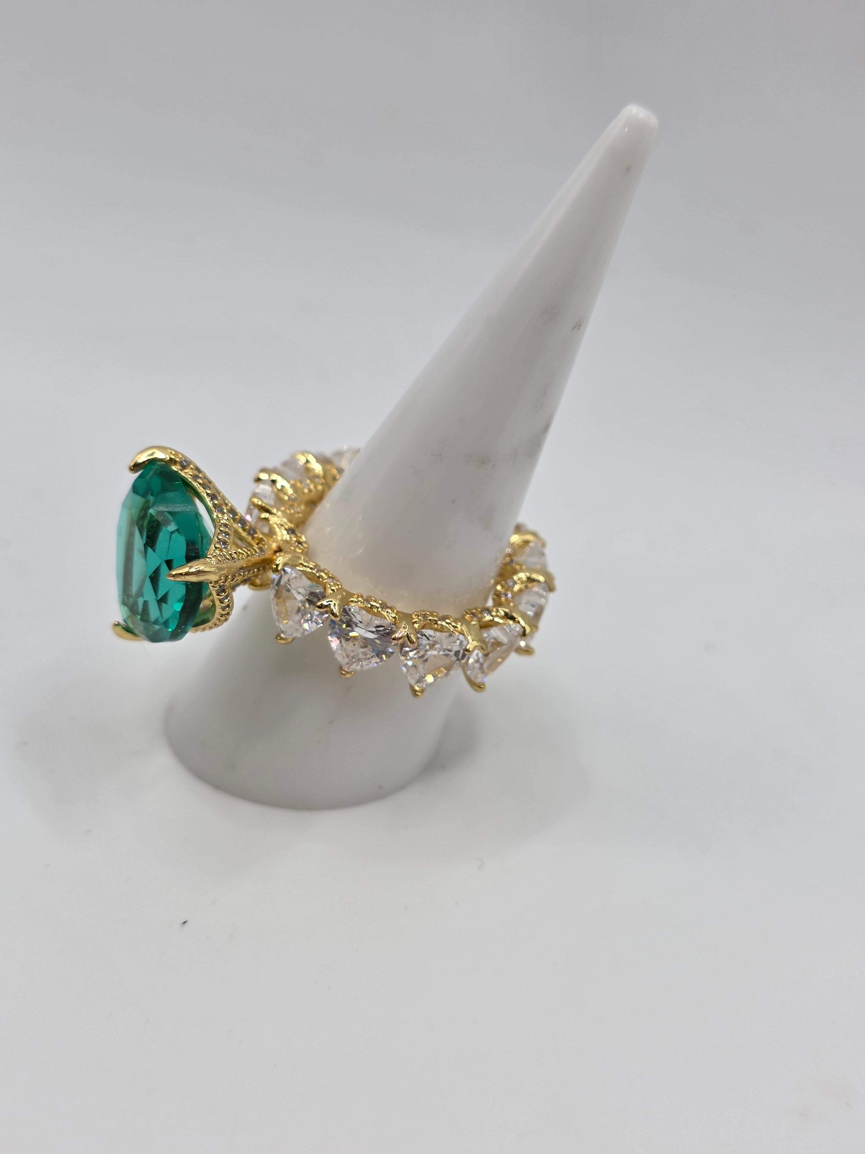 Royal Glass Princess Ring