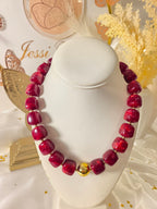 Collar de Bola de Chicle Colores para ti -size 18inch con extension