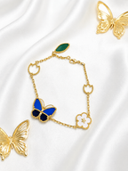 SET INSPIRADO DISEÑADOR MARIPOSA SUERTE