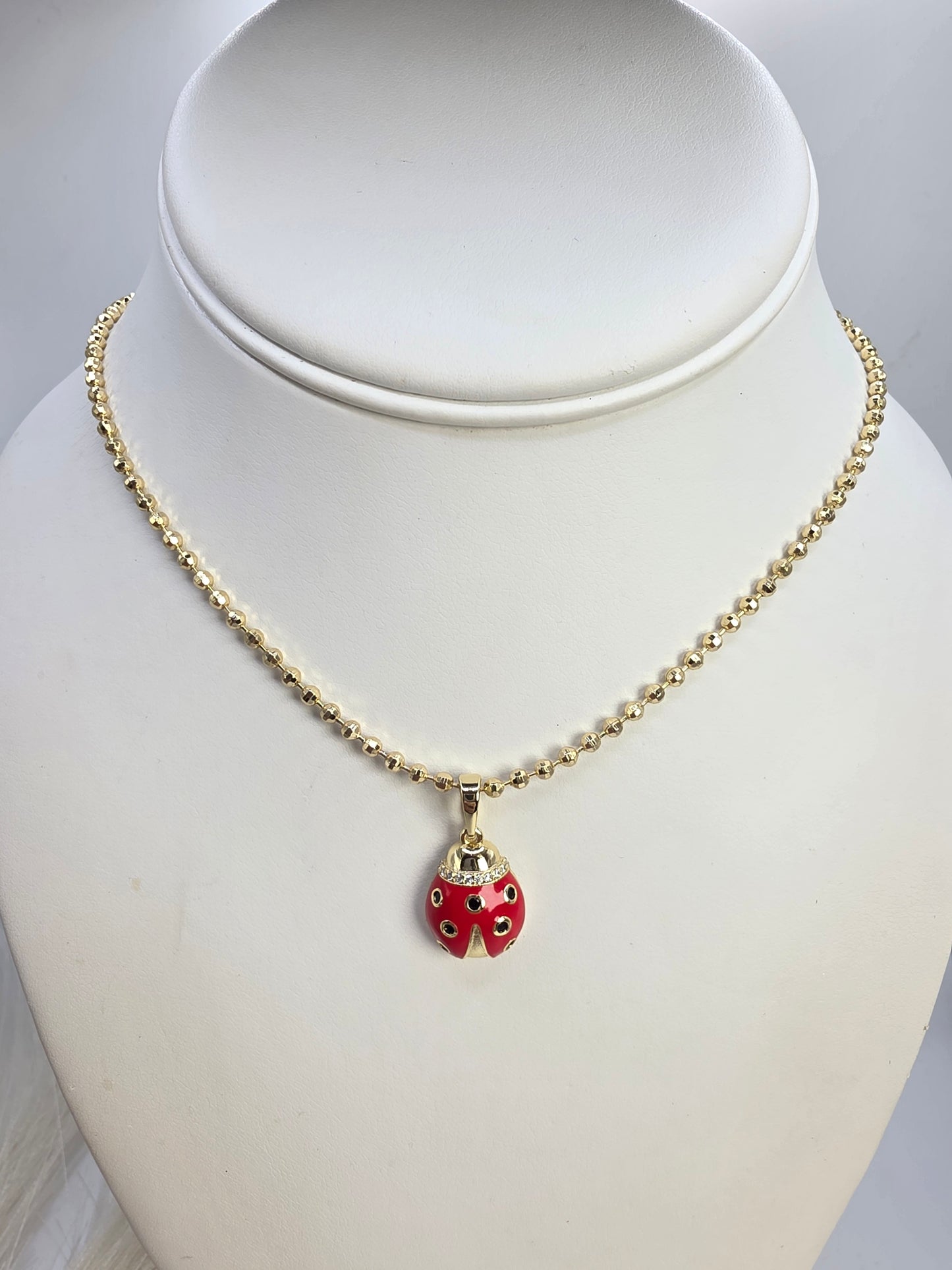 Coquito bead chain, Size: 16 inches