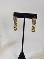 Aretes Mónaco Oscuro