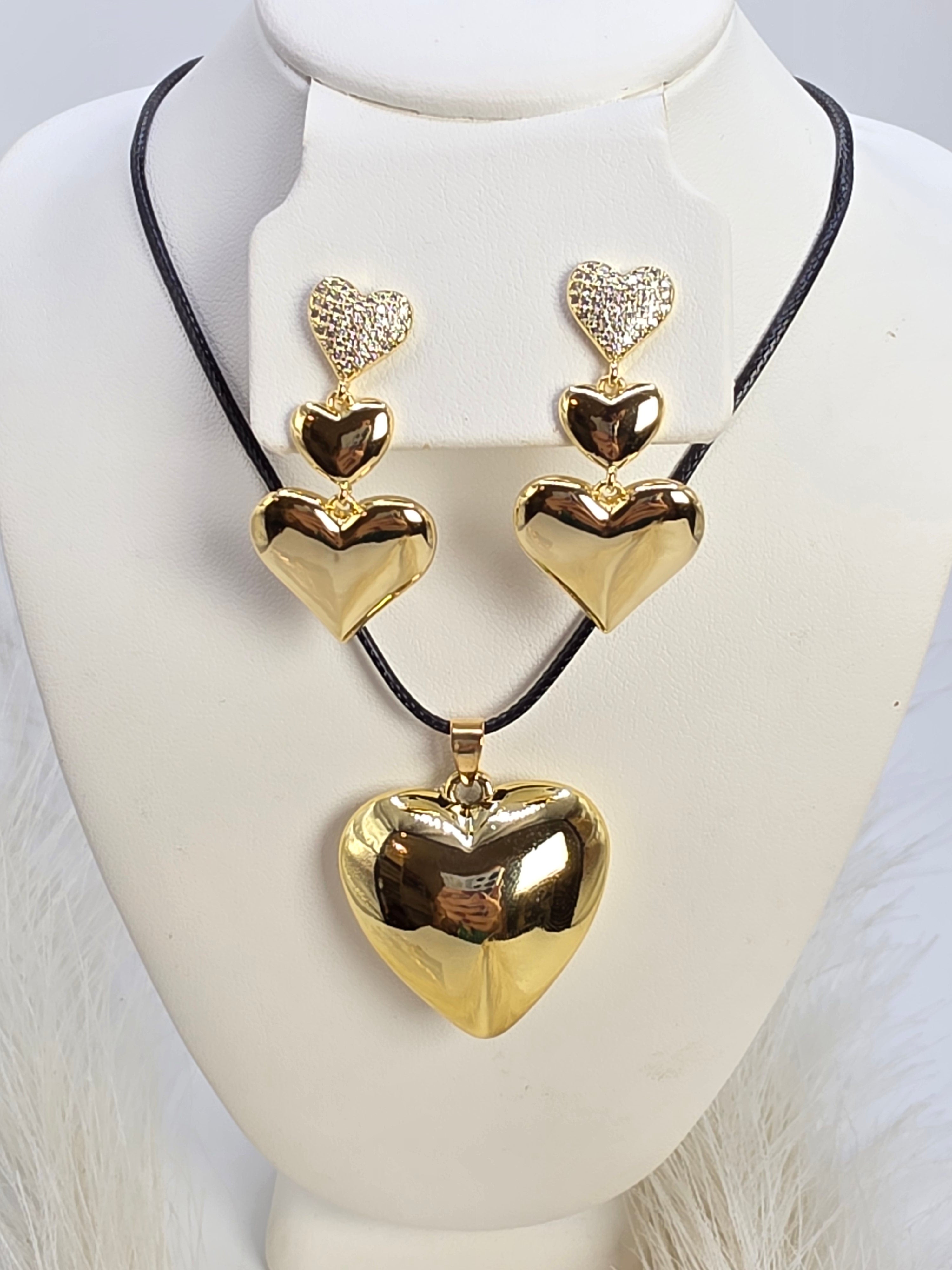 Set de Corazon inflado