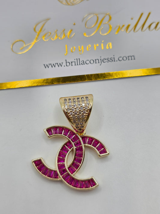 Chanel Fuscia en Vidrio Mediano