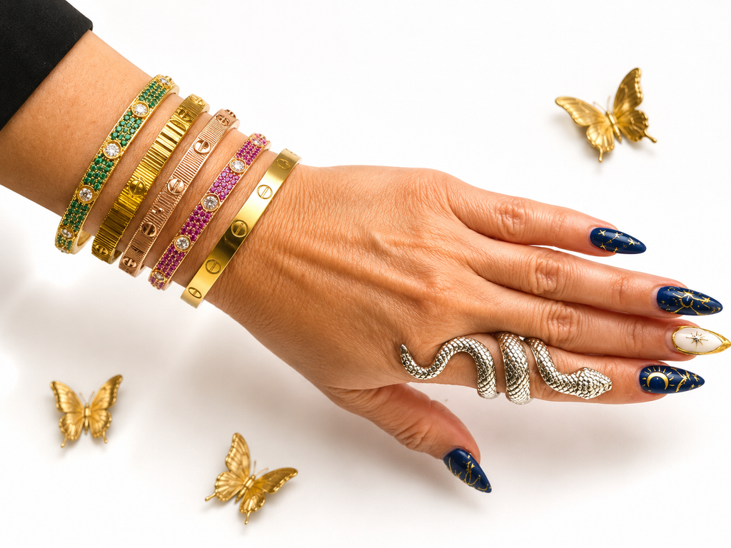 Anillo Serpiente Cleopatra